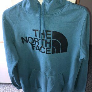 LAST CHANCE—North Face teal hoodie pullover